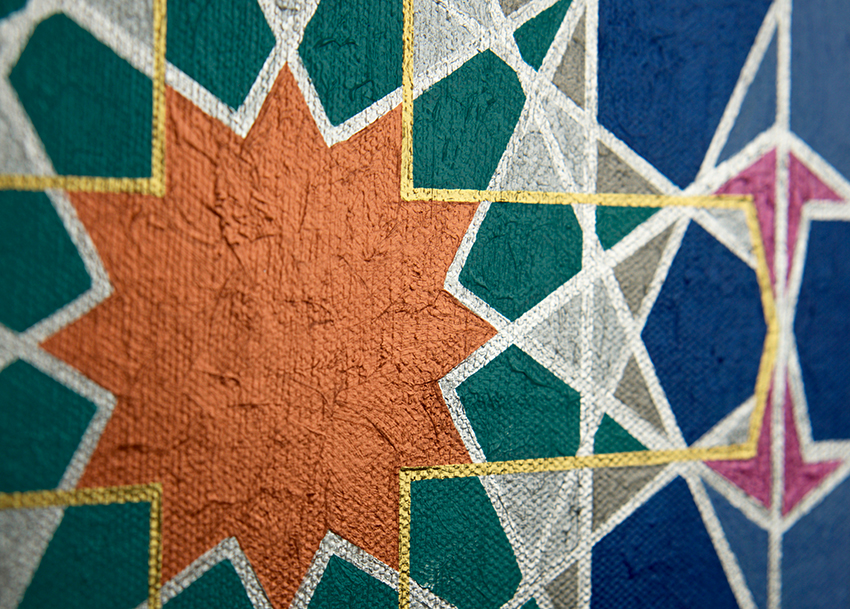 Ben Yusef Madrasa Geometric Construction detail 1